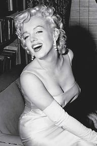 la silhouette en X Marilyn Monroe