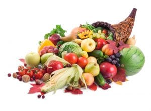 fruits-légumes-colorés-vitamines-beauté-cheveux