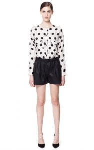shorts Zara