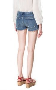les shorts Zara