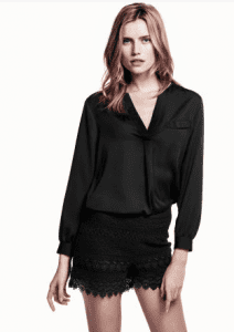 comment porter le chemisier H&M?