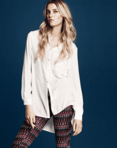 comment porter le chemisier H&M?