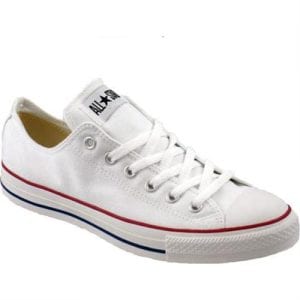 converse blanche sans lacet