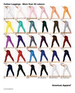 Leggings American Apparel