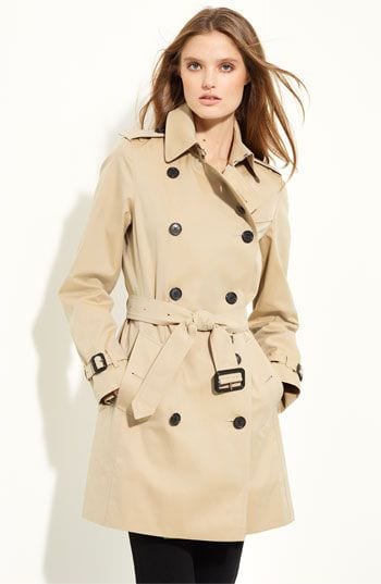 Trench coat kensington Burberry en coloris Neutre Femme Vêtements Manteaux Imperméables et trench coats 