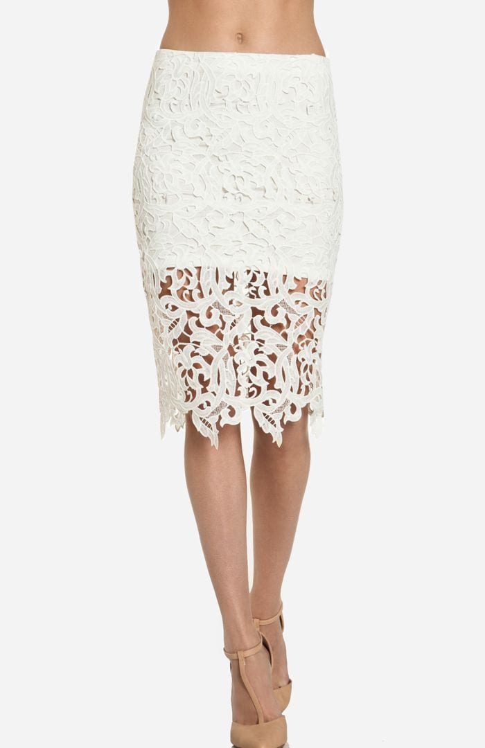 chaussure blanche dentelle