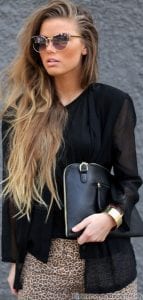 comment porter le leopard