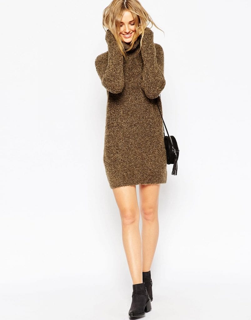 porter la robe pull