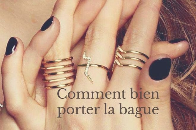 Comment bien porter une bague ?