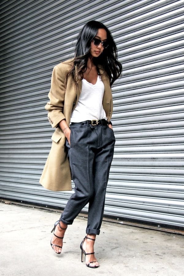 look avec talon compensé