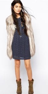 robe-casual-fourrure