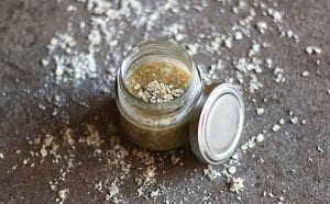 peeling avoine peau fragile
