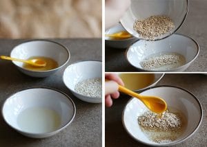 peeling avoine peau fragile