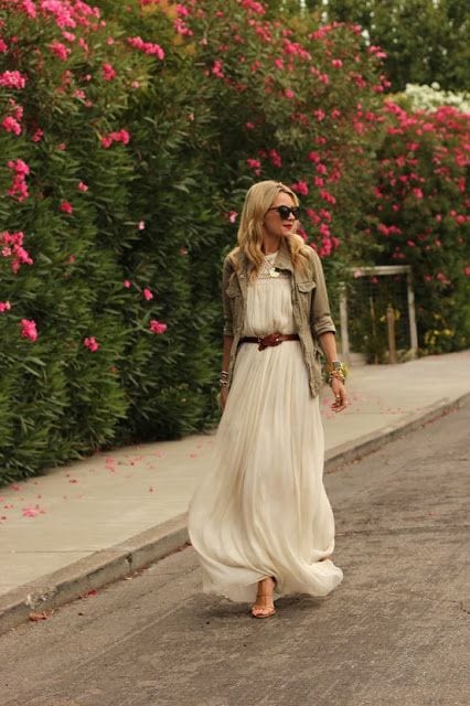 robe midi dos nu