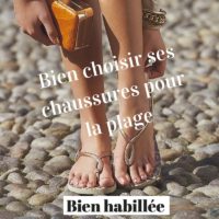 Quelles chaussures pour la plage ?