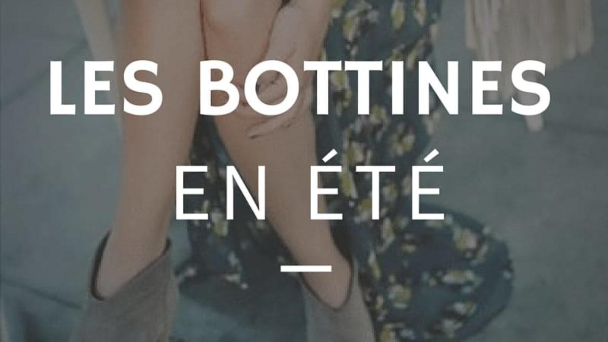 bottine été