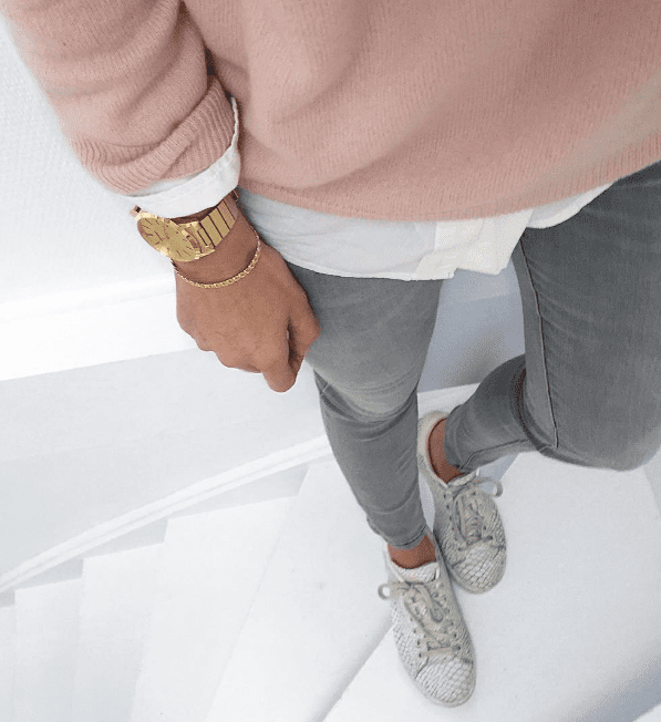 stan smith croco Gris homme