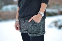 Comment porter le short en hiver ?