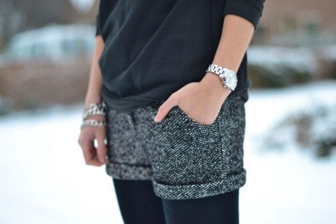 Comment porter le short en hiver ?