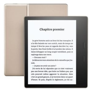 la kindle amazon dorée