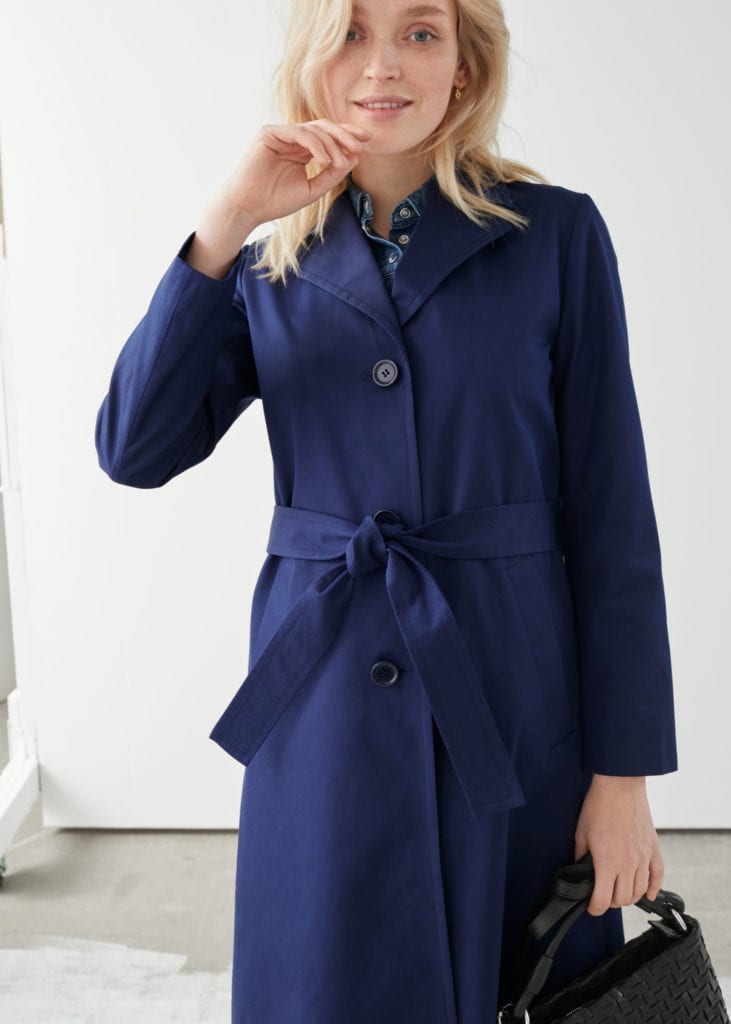 Porter le trench au printemps