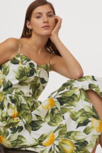 robe-citron-hm-conscious-ethique