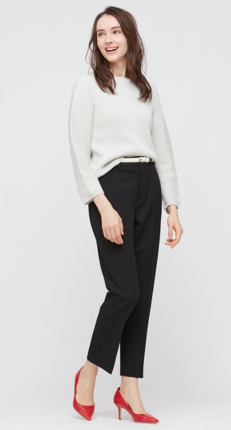 pantalon femme cigarette